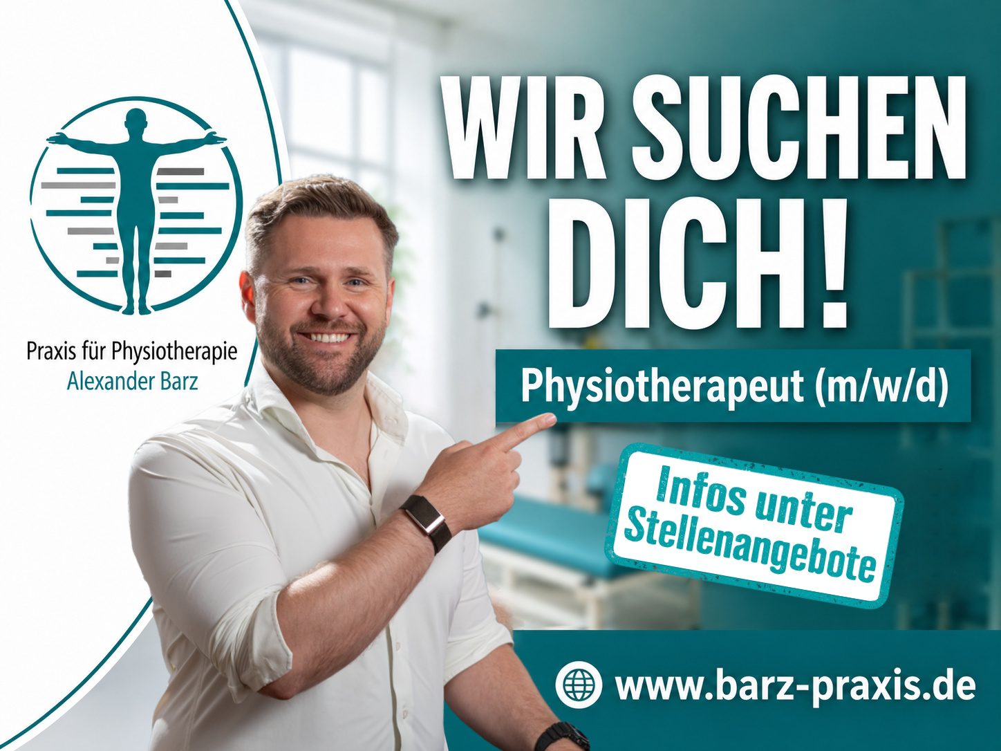 Jobangebot für Physiotherapeut:innen